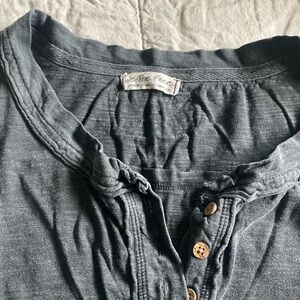 We the free tank washed black medium